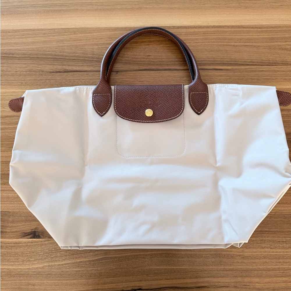 Le Pliage Original Medium Handbag in color Paper,NWT